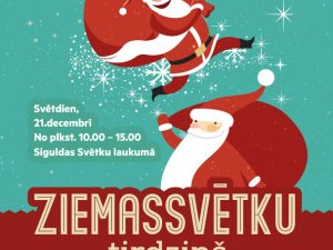 Ziemassvētku noskaņas medības – Siguldas Ziemassvētku tirdziņā