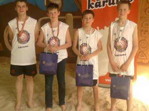 Jauniešu pludmales volejbola līgas finālā uz pjedestāla divas Siguldas komandas