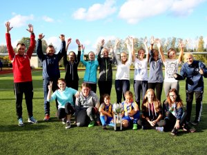 Latvijas Futbola federācija organizē treniņu meiteņu futbola komandai