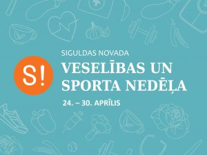Norisinās Siguldas novada Veselības un sporta nedēļa
