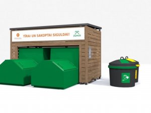 Turpinās darbs pie Latvijā pirmā atkritumu pieņemšanas viedpunkta izveides