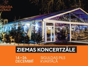Šonedēļ Siguldas novadā: Multimediāls brīvdabas uzvedums “Sapnis”, Ziemas koncertzāle un citi pasākumi