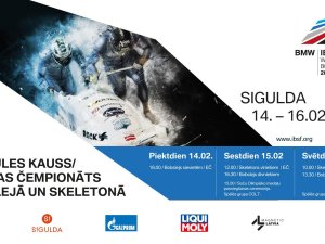 Šonedēļ Siguldas novadā: Pasaules kauss bobslejā un skeletonā, olimpisko medaļu pasniegšana un citi pasākumi