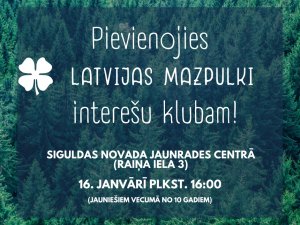 Jaunieši aicināti pievienoties “Latvijas mazpulku” interešu klubam