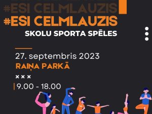 Siguldā norisināsies Siguldas novada skolu sporta diena “Esi celmlauzis”
