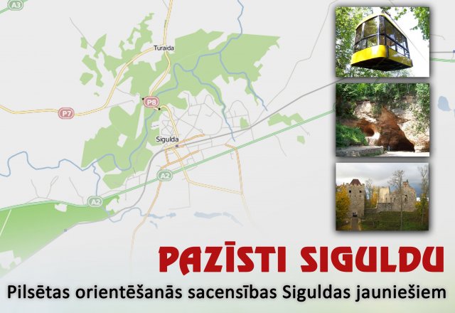 Bērni un jaunieši var pieteikties pilsētas orientēšanās sacensībām „Pazīsti Siguldu”
