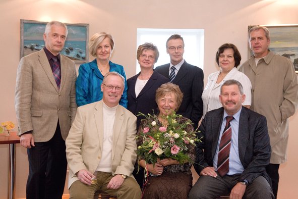 Ar pārsteigumiem aizrit tautas deju skolotājas Dainas Štālas jubilejas gads