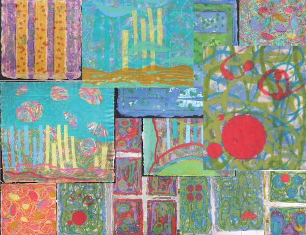 Atklāta Ilzes Dilānes izstāde „Krāsas papīrā”