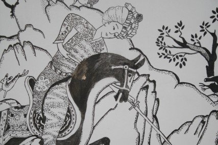 Mākslu skolas “Baltais flīģelis” audzēkņu darbu izstāde