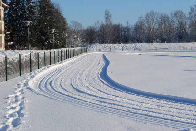 Siguldā ierīkotas vairākas distanču slēpošanas trases