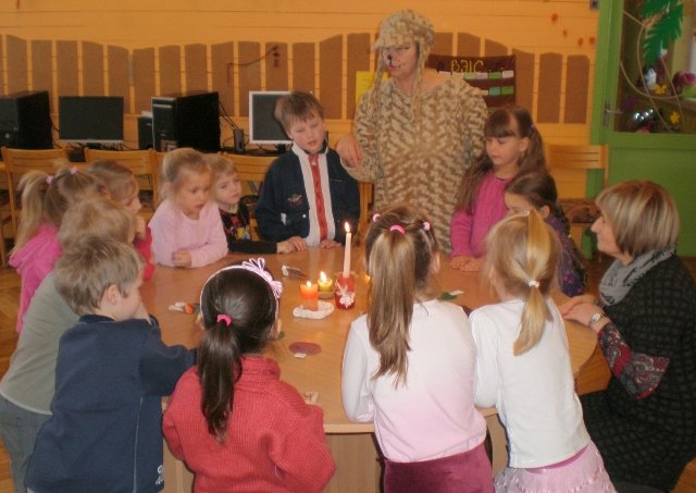 Sveču diena Nodarbību centrā „Namiņš”