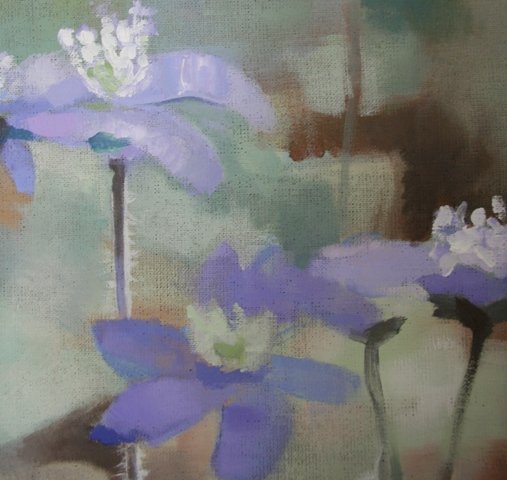 Mākslu skolā var skatīt Agitas Zālītes gleznu izstādi „Vēstules”