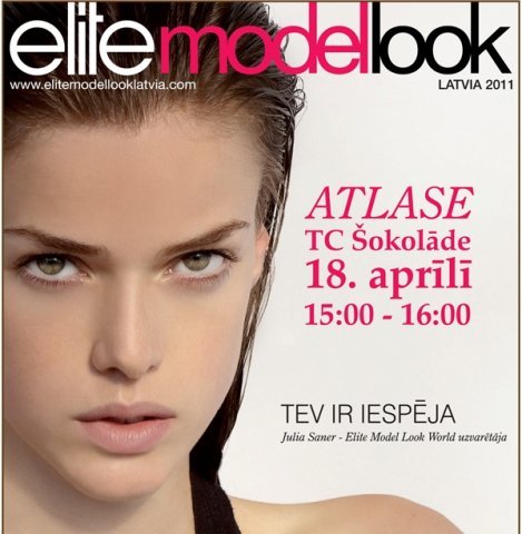 Siguldā notiks Elite Model Look Latvia 2011 atlase