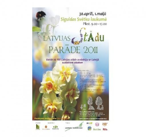 Siguldā notiks Latvijas Stādu parāde