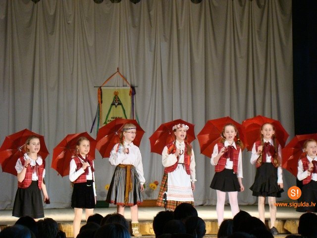 Siguldas 3. pamatskolas ikgadējais interešu pulciņu koncerts