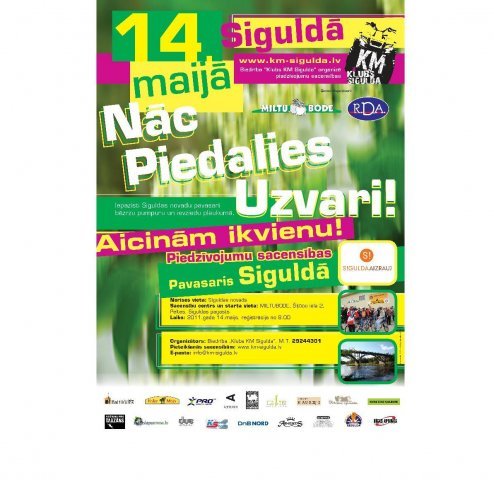 Piedzīvojumu sacensības “Pavasaris Sigudā 2011”