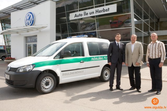 Siguldas novada Pašvaldības policijai jauna automašīna