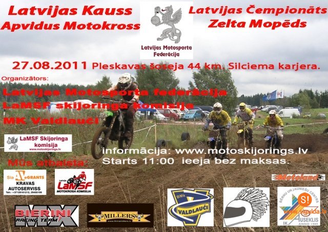 Silciema karjerā notiks apvidus motokross un Zelta mopēds