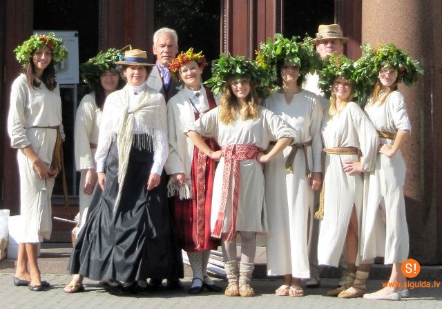 Siguldieši piedalījās Rīgas svētkos