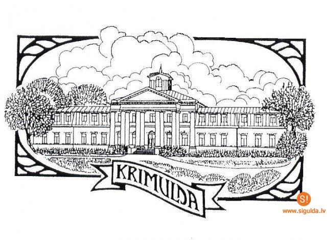 Sakopšanas talka Krimuldas muižas dārzniecībā