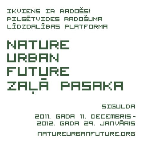 Siguldā notiks mākslas un līdzdalības festivāls NATURE/URBAN/FUTURE