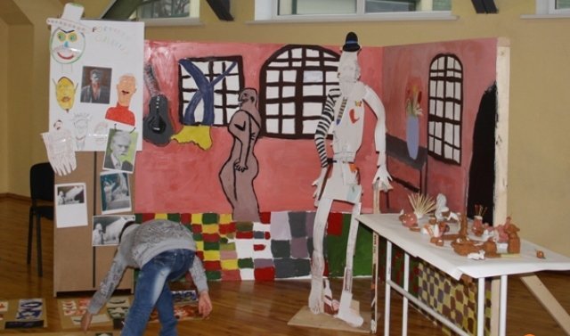 Interaktīvs projekts „Teodora Zaļkalna telpa” Allažu pamatskolā