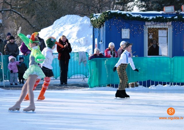 Slidotava Siguldas centrā  aicinās  baudīt slidošanas prieku jau decembra nogalē