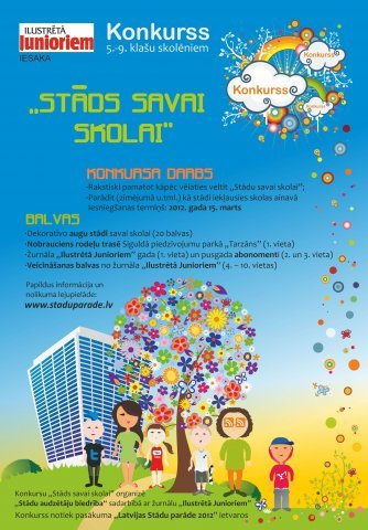 Latvijas Stādu parādes ietvaros sācies konkurss skolēniem