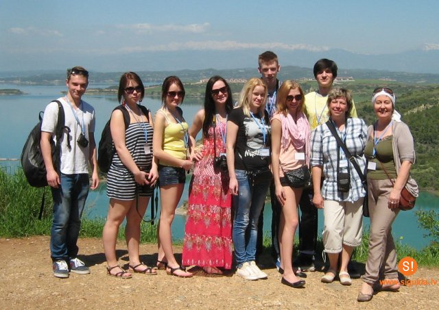 Siguldas pilsētas vidusskolas skolēni un skolotāji piedalās skolu sadarbības projektā Turcijā