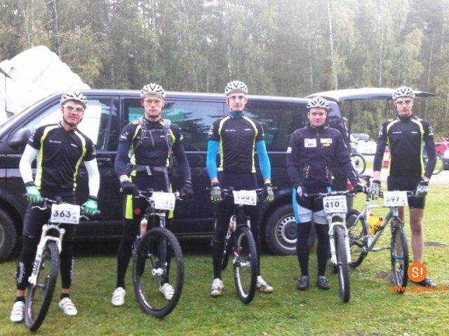 Siguldas/A2 sportisti veiksmīgi piedalās MTB velobraucienā „Haanja100”