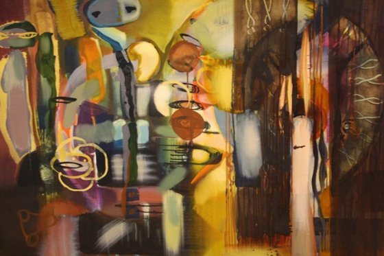 Mākslu skolā apskatāma Baibas Rēderes gleznu izstāde