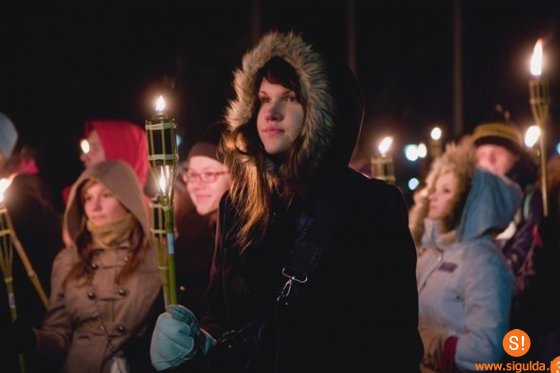 Šonedēļ Siguldas novadā: Lāčplēša dienas Lāpu gājiens un Mārtiņdienas svinības Turaidā