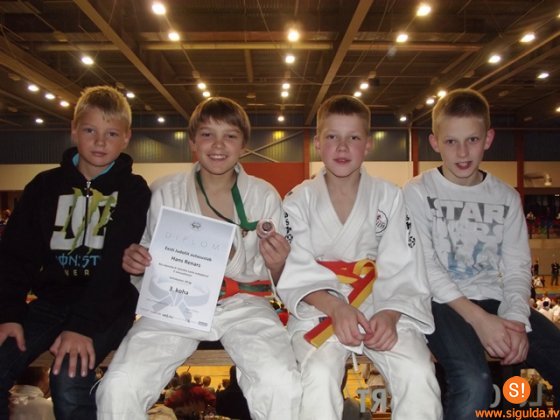 Siguldieši piedalās starptautiskā džudo turnīrā Igaunijā