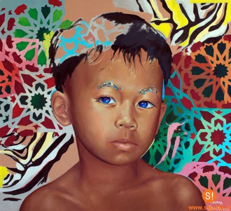 Mākslu skolā apskatāma krāšņu gleznu izstāde