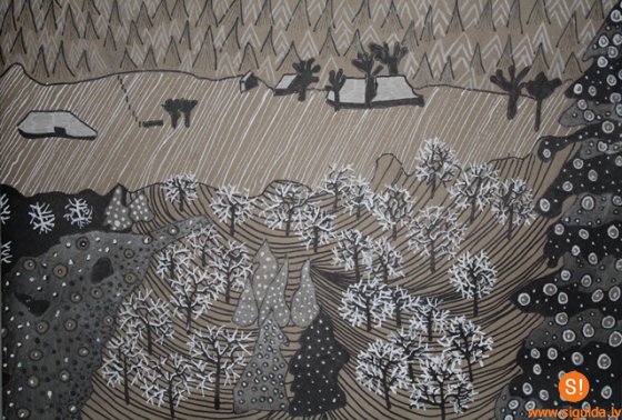 Siguldas Mākslu skolā skatāmas audzēkņu darbu izstādes