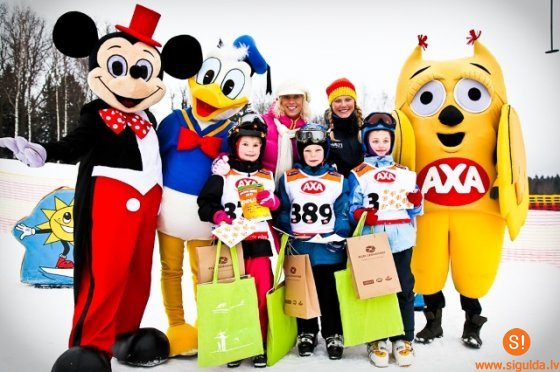 Reiņa trasē noskaidroti pirmā posma uzvarētāji slaloma sacensībās