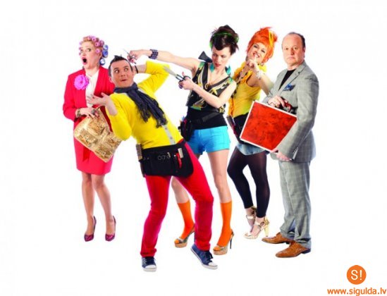 Kriminālkomēdija “Trakās šķēres” Siguldas novada Kultūras centrā