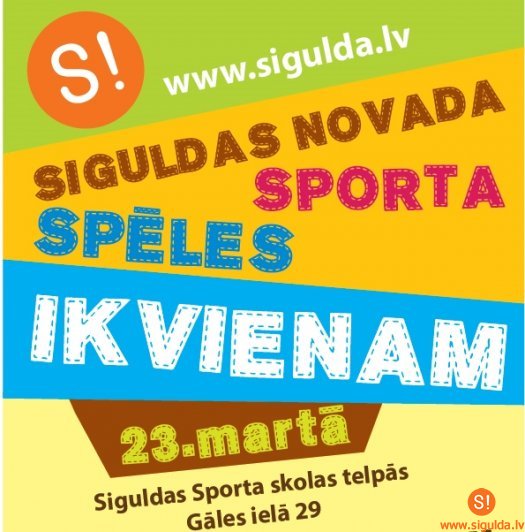 Aicina piedalīties Siguldas novada sporta dienā
