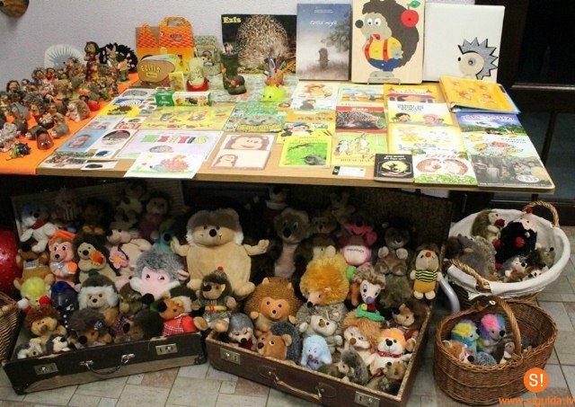 Ežu izstāde Jūdažu Sabiedriskajā centrā