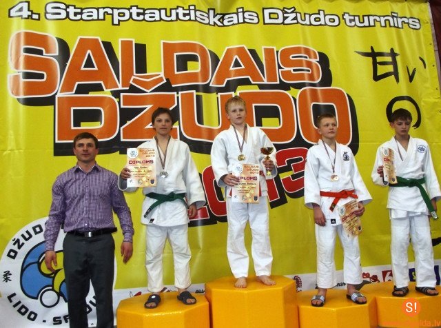 Starptautiskais džudo turnīrs Saldais Džudo 2013