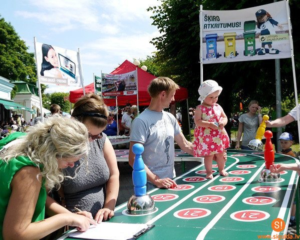 Šonedēļ Esplanādē  „Zaļā punkta distance”