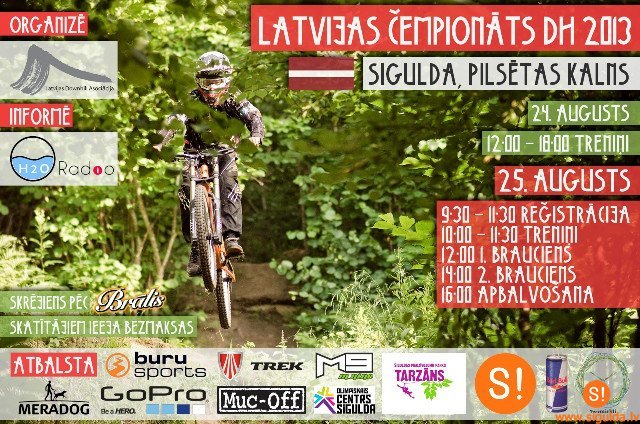 Latvijas Downhill čempionāts Siguldā