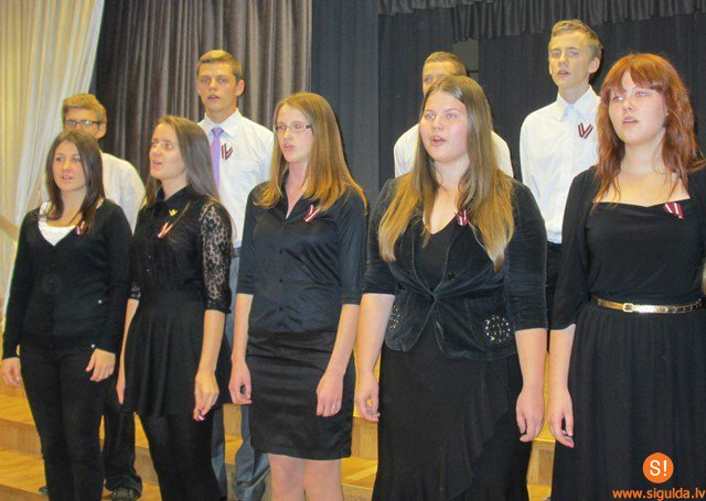 Siguldas Valsts ģimnāzijas Patriotisko dziesmu konkurss