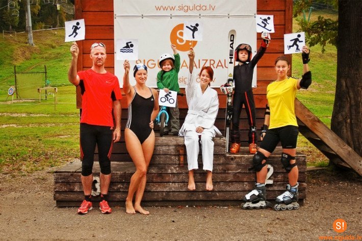 Olimpiskās dienas radošajā konkursā atzinību iegūst ģimene no Siguldas