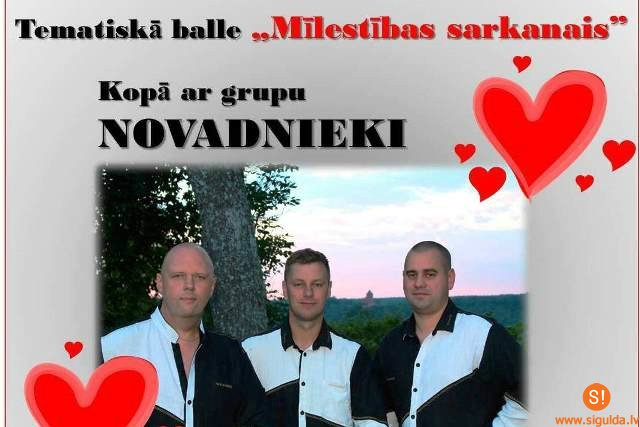 Siguldas pagastā un Allažos notiks balles – veltītas Valentīndienai