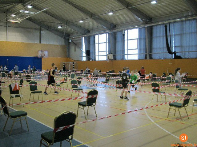 Telpu orientēšanās Siguldas 1.pamatskolā