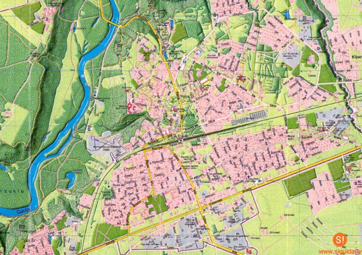 Informācija par Kaupo un Dabreļa ielām