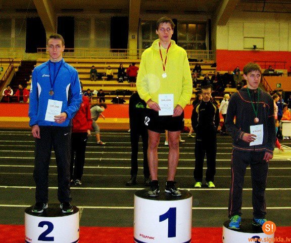 Siguldas vieglatlētiem sudrabs un bronza Latvijas vieglatlētikas čempionātā