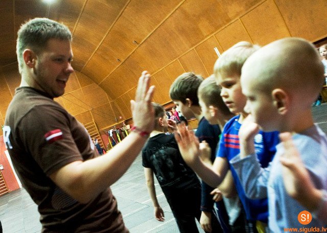 Olimpiešu paraugstunda Siguldas pilsētas vidusskolā