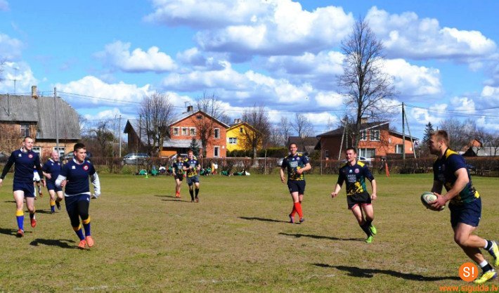 Siguldā atklāta regbija sezona